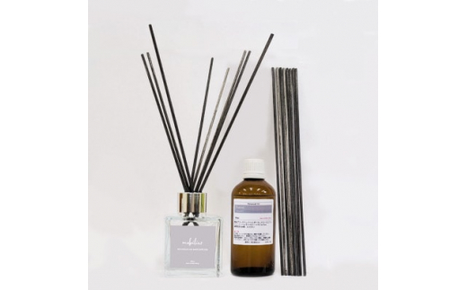 easeリードディフューザー『mobilier』 リフィルセット フォレスト90ml×2・スクエア【1443887】