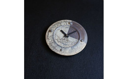 皆空窯 氷裂MOLD時計（20）[066-08]