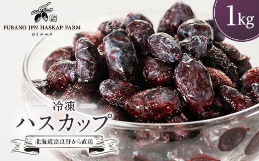 冷凍ハスカップ 1kg_ ハスカップ 果物 フルーツ ベリー くだもの 冷凍 人気 おすすめ 送料無料 贈答 ギフト 北海道 富良野 1kg 農家直送 新鮮 【1496218】
