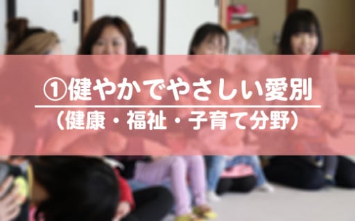 １．健やかでやさしいまちづくり事業（健康・福祉・子育て分野）