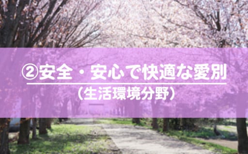 ２．安全・安心で快適なまちづくり事業（生活環境分野）