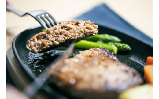 憎々しいほど肉肉しい! 自家製ハンバーグセット