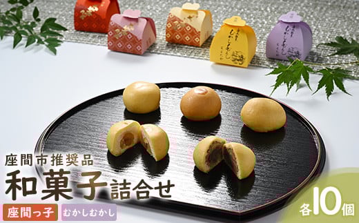 座間市推奨品和菓子詰合せ20ケ入|贈答 特産品 和菓子 ※離島への配送不可