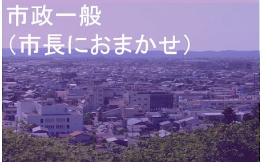市長にお任せ(市政一般)