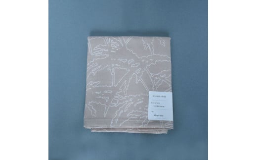 キッチンクロス C/#たりほ/ココア キッチン用品 日用品 天然素材 綿100% 吸水性 バツグン ランチョンマット プレゼント ジャガード生地 天然素材