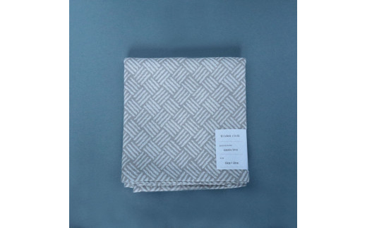 キッチンクロス キッチン用品 日用品 天然素材 綿100% 吸水性 バツグン ランチョンマット プレゼント ジャガード生地 天然素材 ななこ お祝い 新潟県 見附市 C/#ななこ/グレー