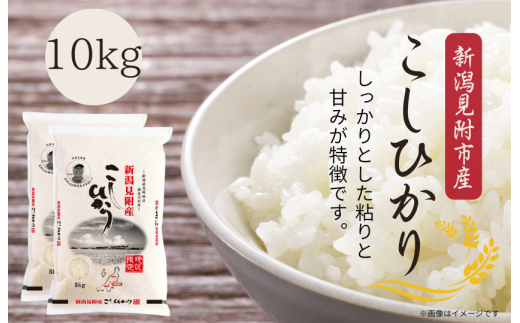 令和7年産 新潟見附市産コシヒカリ10kg(5kg×2)