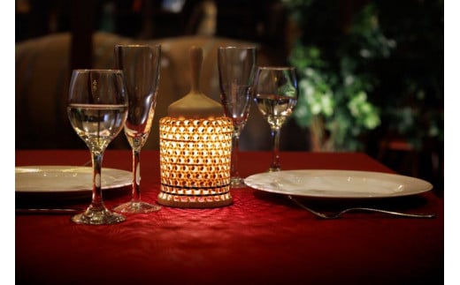 かがり籠（竹籠LEDランプ）工芸品 伝統 ランプ ライト 照明 新潟県 阿賀野市 2X01068