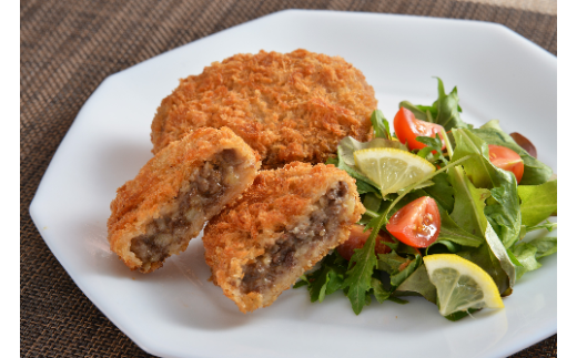 あがの姫牛 ビーフコロッケ 80g×20個 牛肉 ビーフ ひき肉 コロッケ 柔らか 上質 メス牛 雌牛 国産 ブランド牛 冷凍 化粧箱入 のし 贈答  贈り物 ギフト プレゼント お中元 お歳暮 父の日 母の日 敬老の日 新鮮 新潟県 阿賀野市 冷凍 1D16012