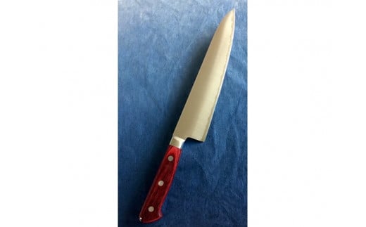 【高村刃物製】越前数馬作　ステン粉末ハイス鋼　牛刀210㎜　WR柄