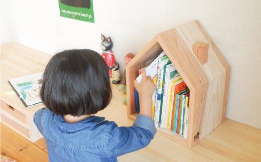 小さな本屋 (絵本棚)【日記家具】