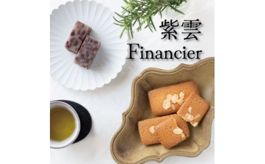 皇室献上菓子舗 特製 贅沢蒸羊羹とフィナンシェ10個セット【1285983】