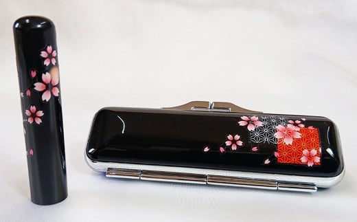 黒水牛印鑑花ごよみ(サクラ)