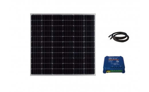 [キャンピングカー向け]太陽光パネル(200W) + コントローラセット[MPPT] 