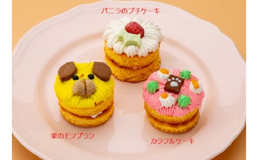 ワンちゃんプチケーキ 3種セット(犬用)