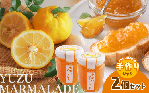 ゆずのマーマレード ２個セット | 加工品 ジャム ゆず 柚子 ユズ マーマレード まーまれーど  セット 長野県 南信州 天龍村