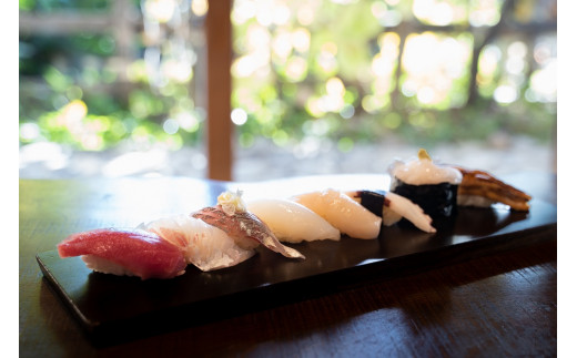 860 森海 すし券(9貫×2人前)