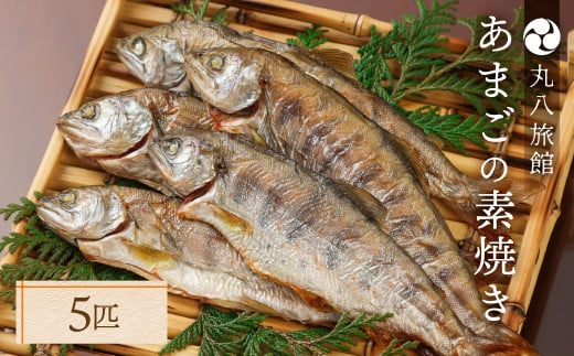 【あまごの素焼き】５匹　釣り人が愛する宿が手間暇かけた一品　丸八旅館 アマゴ 川魚 馬瀬