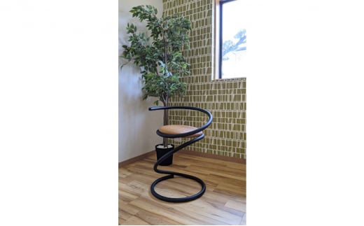 [№5533-7125]0219デザインチェア　レッド