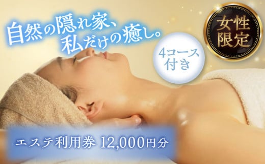 mariRエステ利用券12,000円分 / エステ 利用券 岐阜県 御嵩町 / mariRエステ [AVAR003]