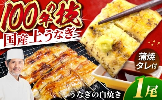 国産 上うなぎ 白焼き 1尾 約150g / 鰻 ウナギ うなぎ 白焼き / 御嵩町 / 鰻 季節料理 魚邦 [AVBH020]