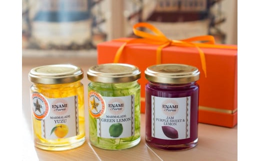 英国受賞の静岡県産マーマレードとジャム３本セット