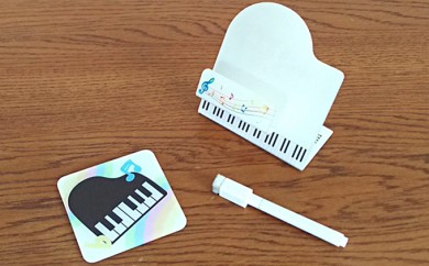 【ピアノ】　雑貨品　２点セット [№5786-1176]