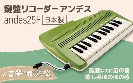 ゆる～い音色を楽しめる鍵盤リコーダー アンデス [№5786-3580]