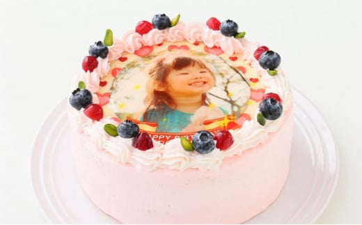 写真ケーキ5号サイズ 引換券 [№5786-4116]