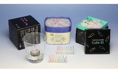 0015-01-03．安全ローソクと完全燃焼の特許燭台　セット