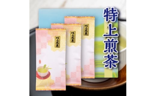 0017-100-01 特上煎茶 100g×3袋 箱入り 堂ヶ谷戸製茶