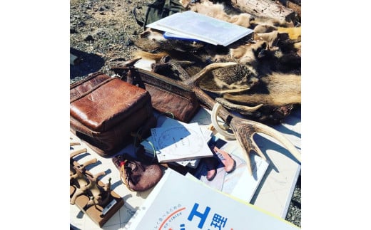 富士山の麓で‘鹿の解体’体験（2～15名）【体験　自然】◇