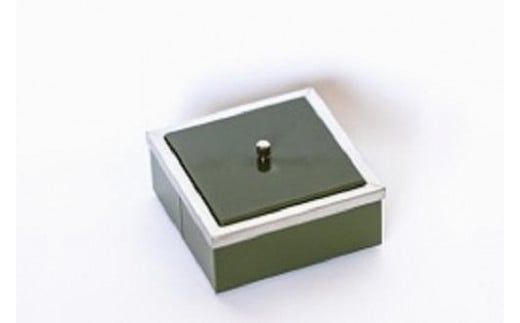 ASH BRICK clean　卓上型灰皿　カーキグリーン