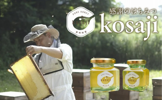 豊橋蜂蜜【kosaji】春はちみつ１５０ｇ＋１００ｇ瓶入りセット
