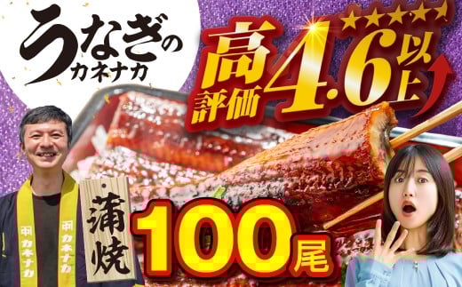国産うなぎ蒲焼 100尾 訳あり 大容量 うなぎ 鰻 ウナギ unagi 蒲焼 国産 人気 ランキング わけあり 簡単調理 冷凍 簡易包装 お歳暮 お中元 土用の丑の日 丑の日 ギフト お取り寄せ タレ付 山椒 おすすめ うなぎのカネナカ ブランド 愛知県 豊橋市