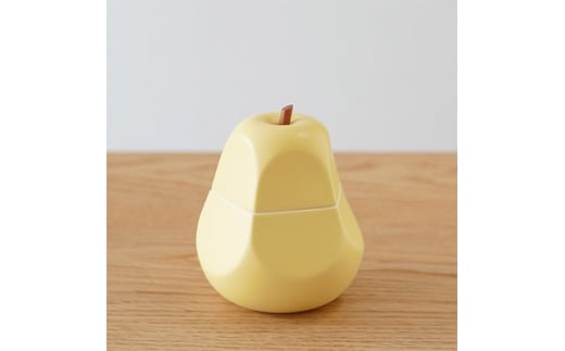 洋梨の形のシュガーポット poire ル・レクチェ　＜ttyokzk ceramic design＞【1096311】