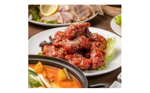 野菜も食べよう!ヤンニョムチキンが作れるセット【1378284】