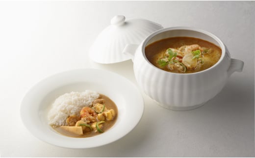 【髙島屋選定品】鳥羽国際ホテル　海の幸タイ国風カレー（TA-0374）
