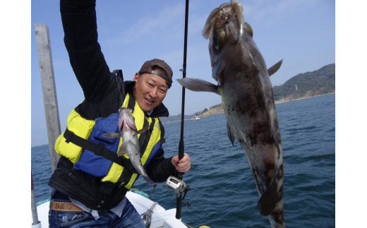 X-7お魚ざんまい♪漁師さんと船釣りツアー【2名様】