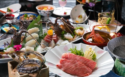 P-61「鳥羽ビューホテル花真珠」1泊2食ペア宿泊券<欲張り会席>