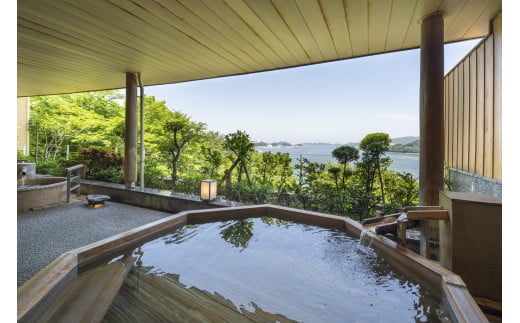 【高島屋選定品】〈鳥羽シーサイドホテル〉平休日1泊2食付 ペア宿泊券《【岬亭】露天風呂付和室》（TA-1601）