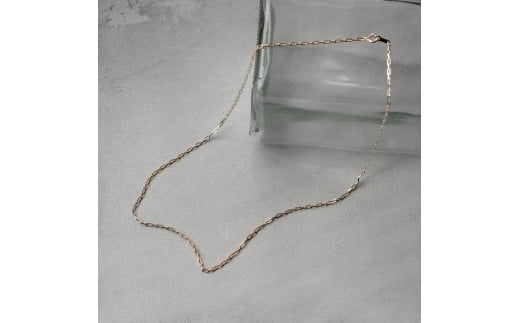 【K18イエローゴールド チェーンネックレス】大人気 長小豆チェーン 長さ43cm 男女兼用デザイン  SN1001-K18 【レビューキャンペーン実施中】 / 金 ゴールド ジュエリー アクセサリー ギフト プレゼント レディース メンズ シンプル 定番