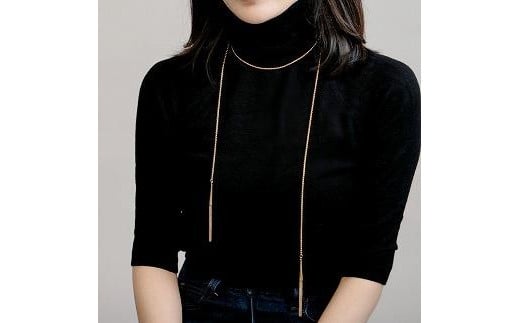 使い方はあなた次第！全長 約123cm スーパーロングネックレス アンティークゴールドカラー　STN558003Y