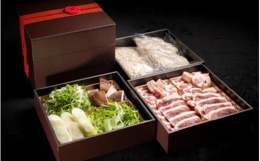 近江鴨鍋セット 石挽蕎麦付き [CB022] / 鴨鍋 鴨肉 石臼挽き そば 蕎麦 鍋セット 出汁 スープ