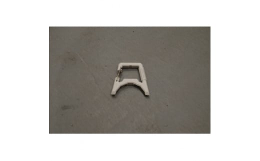 EX-GATE(ペールグレー) キャンプなどのアウトドアで大活躍 コンパクト カラビナ【1582429】