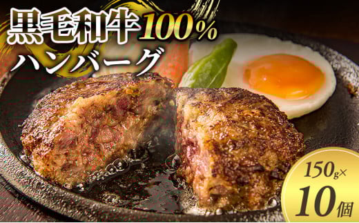 【牛壱】黒毛和牛ハンバーグ10個