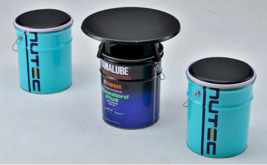 ペール缶用カーボンテーブル　綾織