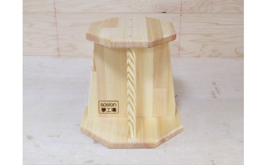 手作り木製 正座用補助椅子高さ 25cm[選択カラー:ミディアムウォルナット][007D-065]