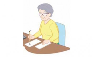 年賀状及び喪中はがきの宛名書き 100枚分