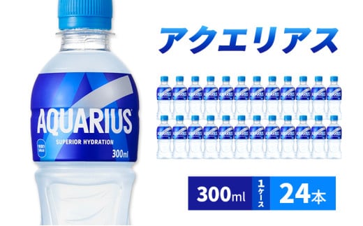 アクエリアス 300ml 1ケース 24本 ペットボトル